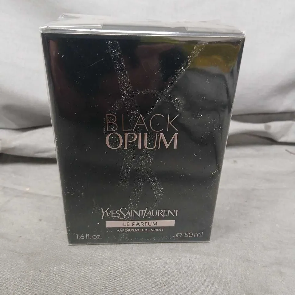 SEALED YVES SAINT LAURENT BLACK OPIUM LE PARFUM 50ML