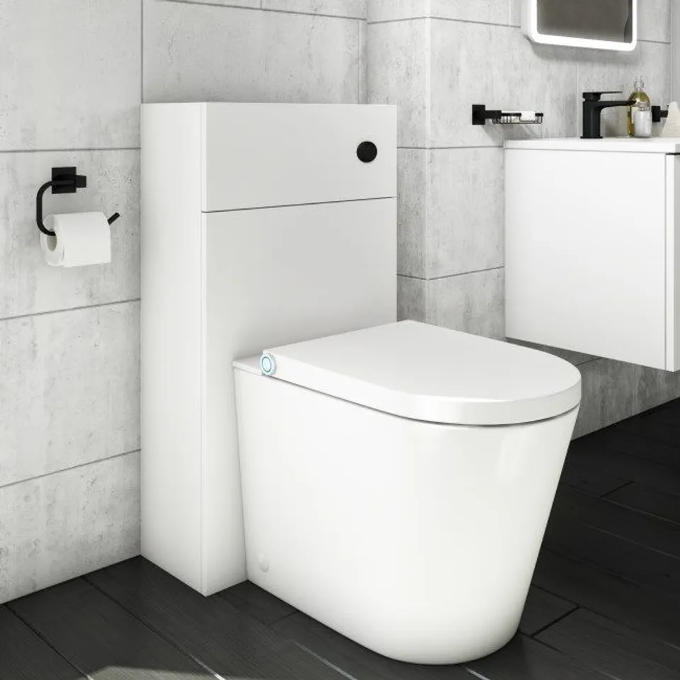 BOXED SION 500MM MATT WHITE WC UNIT