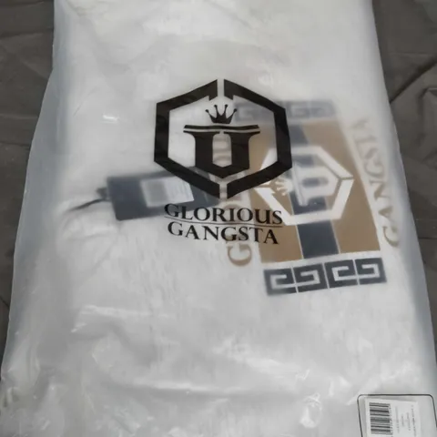 GLORIOUS GANGSTA MEN’S PRIMA HOODIE – ASH GREY, UK XL