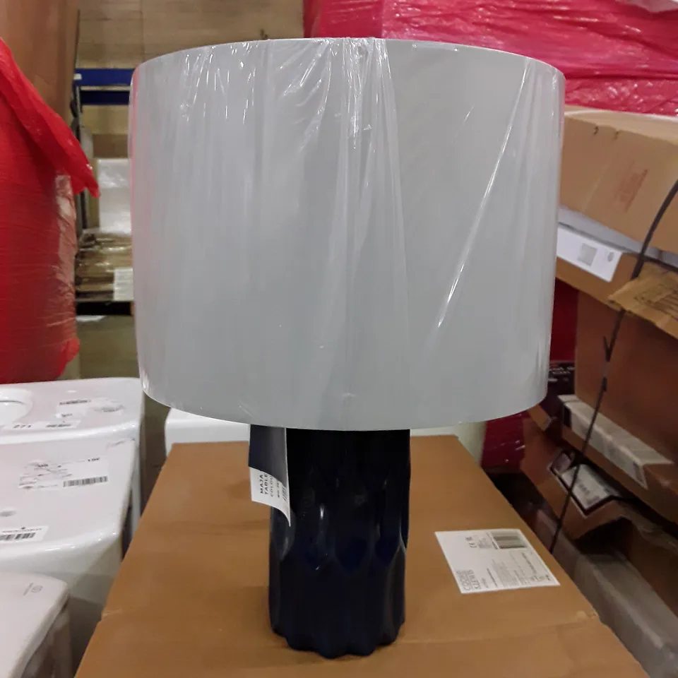BOXED MAJA CERAMIC BASE TABLE LAMP