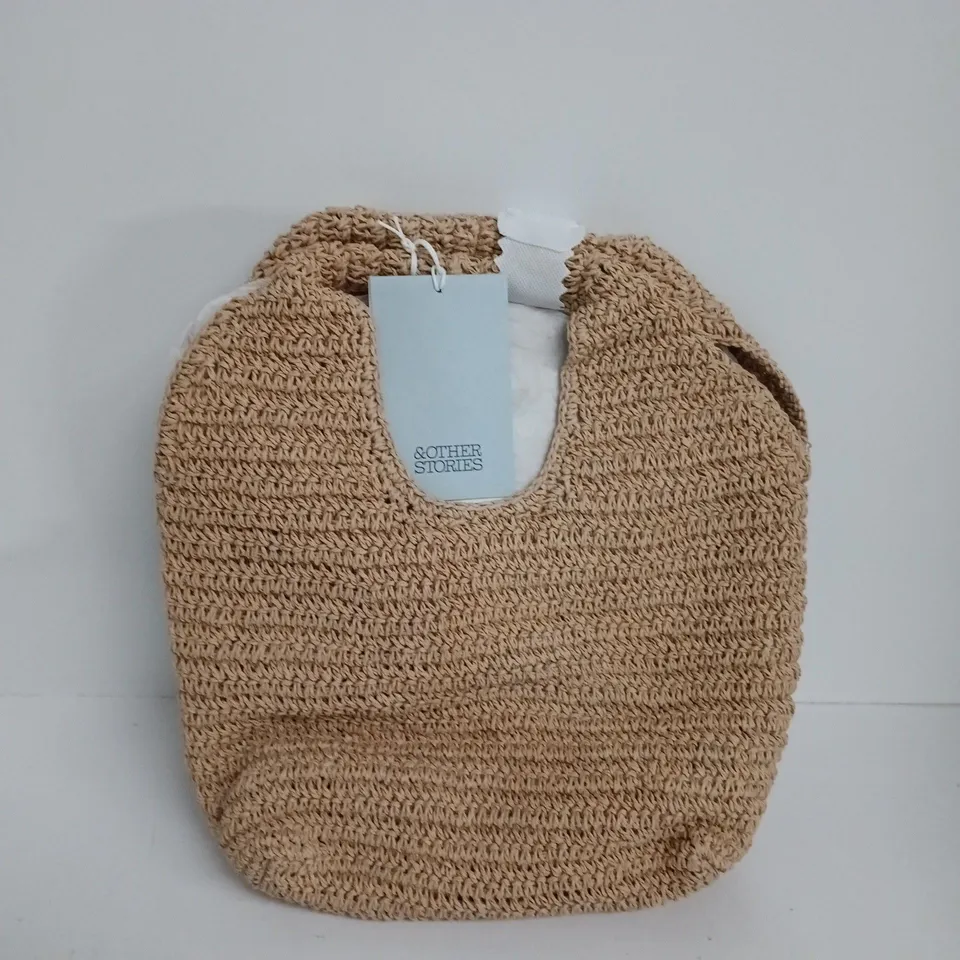& OTHER STORIES WOVEN TOTE BAG