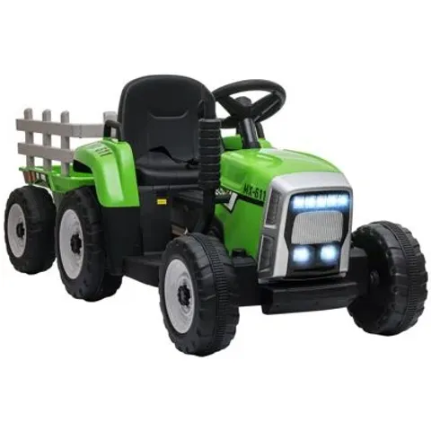 BOXED SEENEYTOWN ZOOMIE KIDS TRACTORS/CONSTRUCTION BATTERY POWERED RIDE-ON TOY - NAVY (1 BOX)