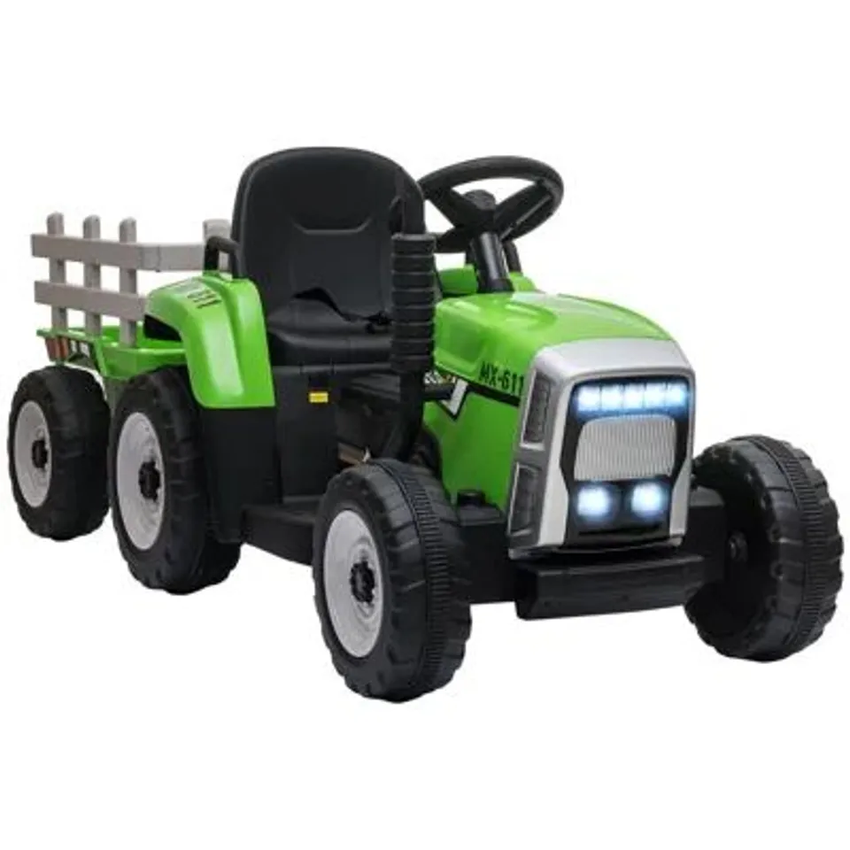 BOXED SEENEYTOWN ZOOMIE KIDS TRACTORS/CONSTRUCTION BATTERY POWERED RIDE-ON TOY - NAVY (1 BOX)
