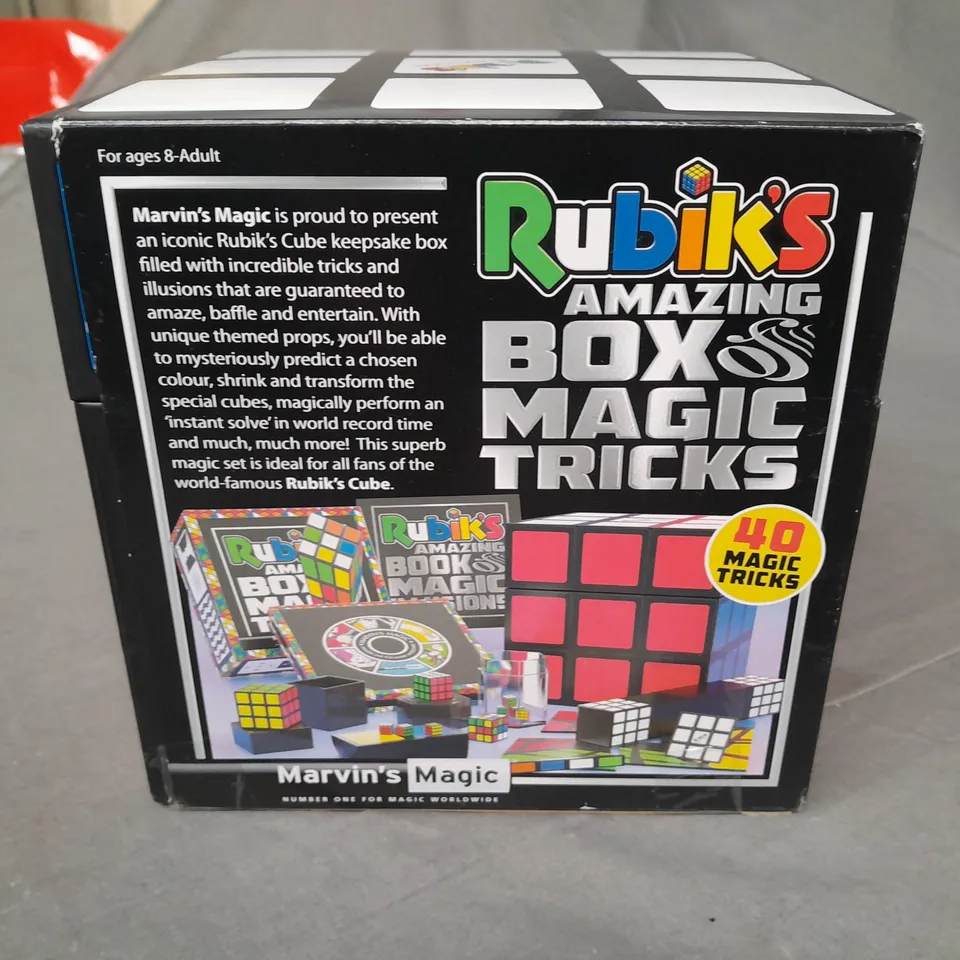 RUBIKS AMAZING BOX OF MAGIC TRICKS