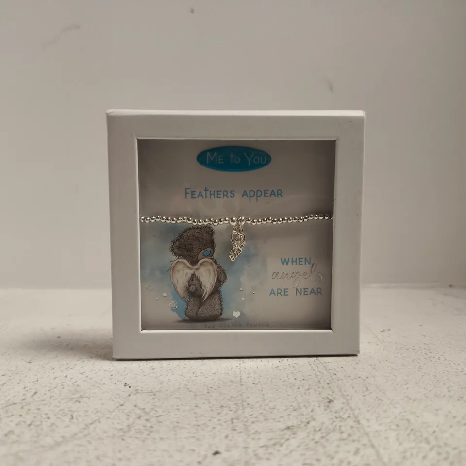 ME TO YOU SILVER PLATED CHARM