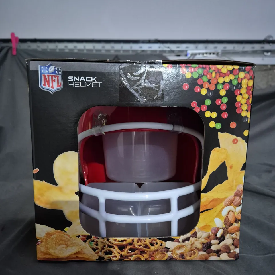 NFL SNACK HELMET BY WINCRAFT – FOOTBALL HELMET SNACK BOWL (BOXED)