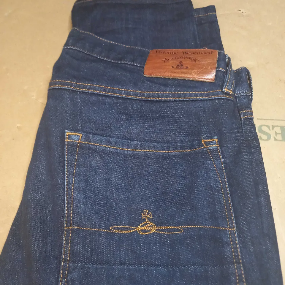 MENS VIVIENNE WESTWOOD DENIM JEANS SIZE UNSPECIFIED