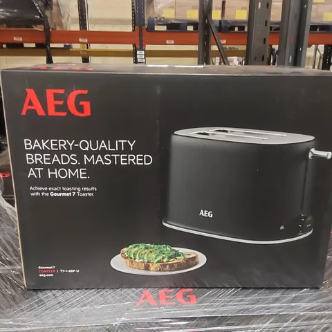 BRAND NEW BOXED AEG GOURMET 7 2 SLICE TOASTER