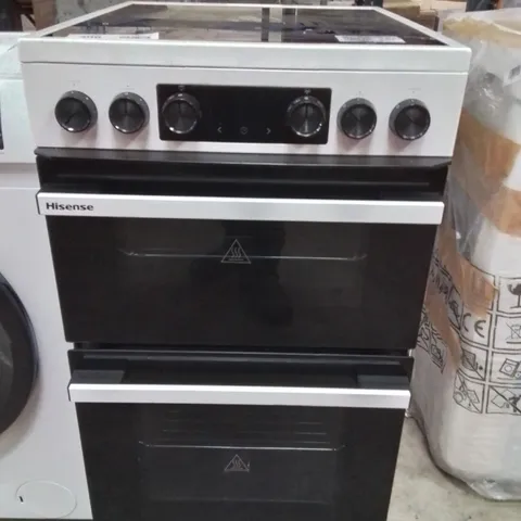 HISENSE HI6 MAX HDCEC5C10W 69/43L CERAMIC FREESTANDING 50CM ELECTRIC COOKER - WHITE