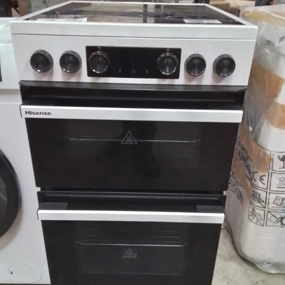 HISENSE HI6 MAX HDCEC5C10W 69/43L CERAMIC FREESTANDING 50CM ELECTRIC COOKER - WHITE