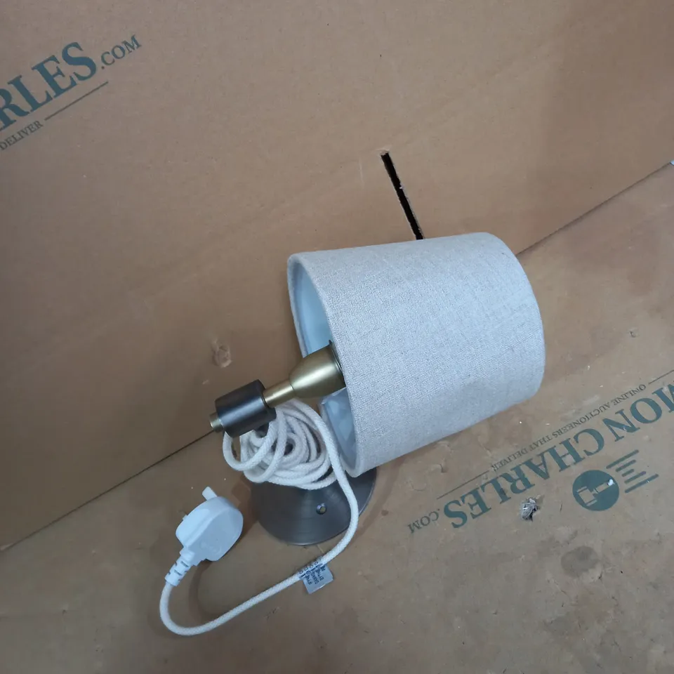 JOHN LEWIS TABLE LAMP WITH LIGHTBULB 