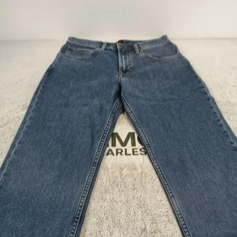 LEE BROOKLYN STRAIGHT JEANS – UK 31, MEN’S, INSEAM 32 (US 31/32)