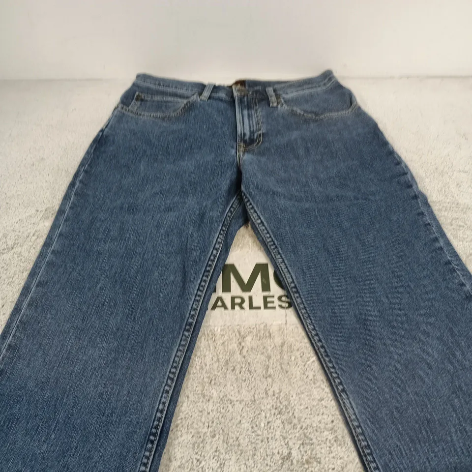 LEE BROOKLYN STRAIGHT JEANS – UK 31, MEN’S, INSEAM 32 (US 31/32)