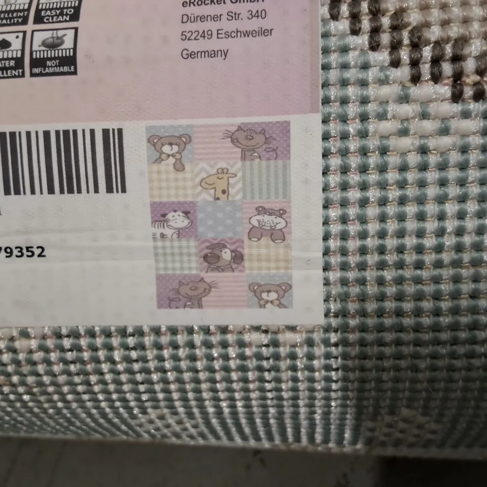 BRAND NEW PACO COSMO SV  MULTICOLOURED RUG - 80X150CM