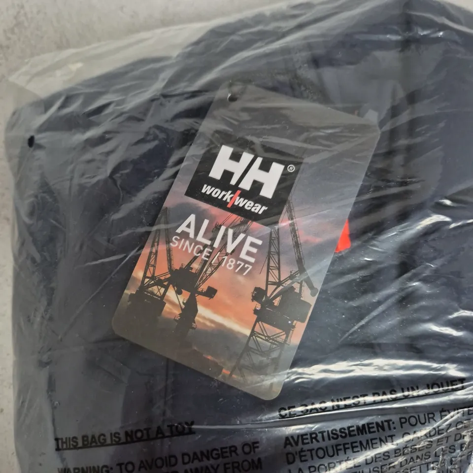 BAGGED HELLY HANSEN KENSINGTON SOFTS JACKET – NAVY – UK 3XL