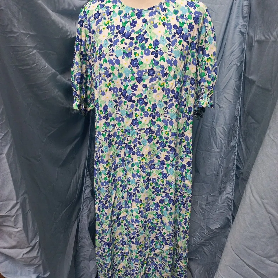 M&S COLLECTION FLORAL PRINT MAXI DRESS – UK 22
