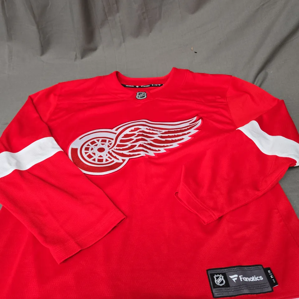 RED WINGS JERSEY SIZE M