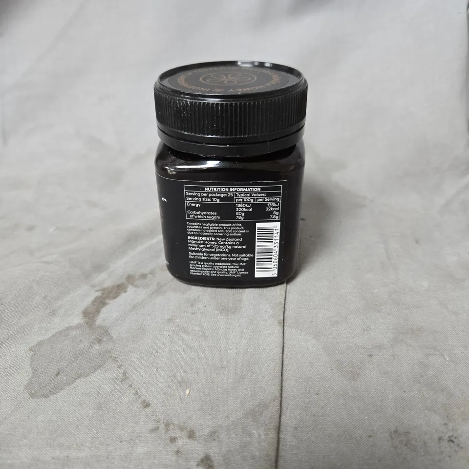 MELORA MANUKA HONEY 525+ – NEW ZEALAND, SEALED JAR 250G
