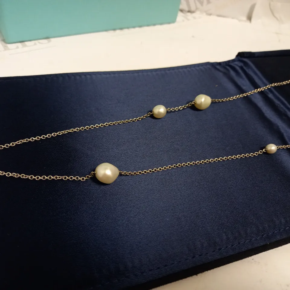 TIFFANY & CO-STYLE PEARL NECKLACE
