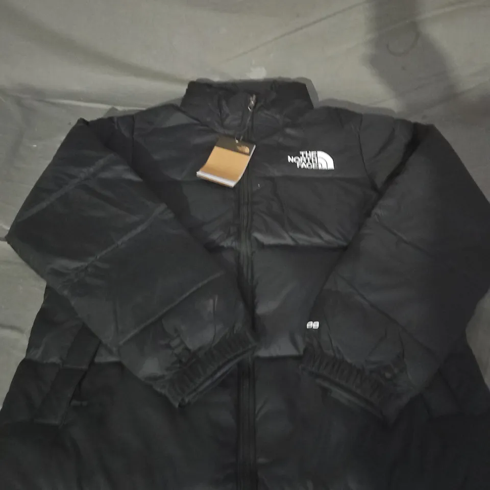 THE NORTH FACE RELAXED FIT PUFFER JACKET – BLACK – XS