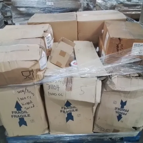 PALLET CONTAINING LARGE QUANTITY OF CATERING SUPPLIES, TAKEAWAY BOXES, BAGS ECT.
