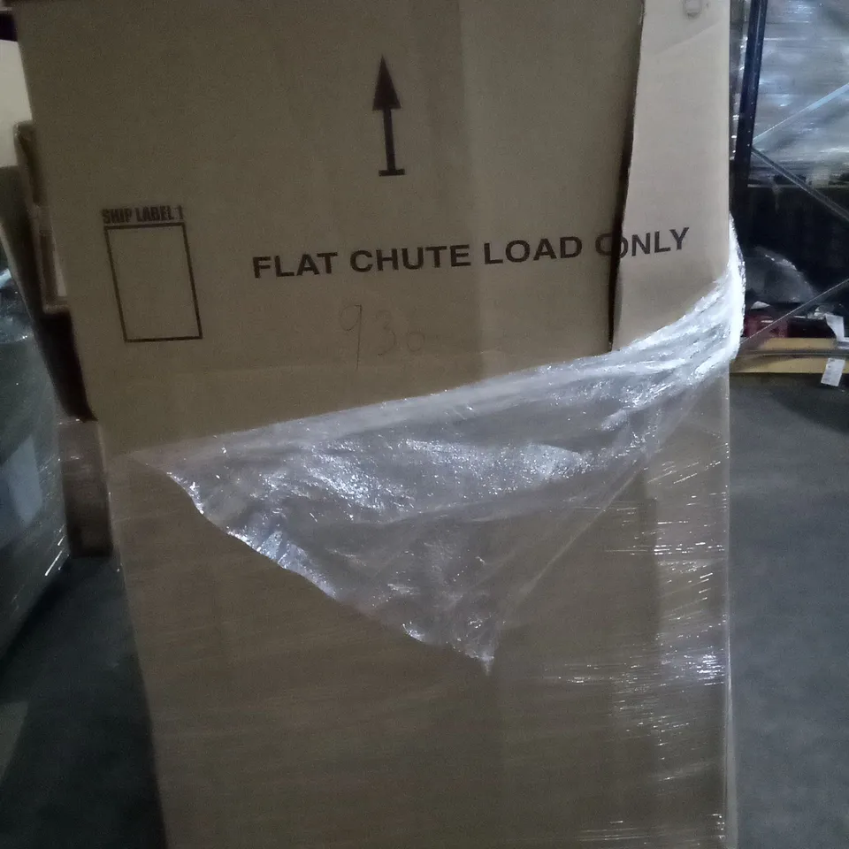 UNPROCESSED PALLET OF ASSORTED HOUSEHOLD GOODS TO INCLUDE PELONIS AIR COOLER, DREPEX BATHROOM MIRROR, AND STORAGE OTTOMAN 