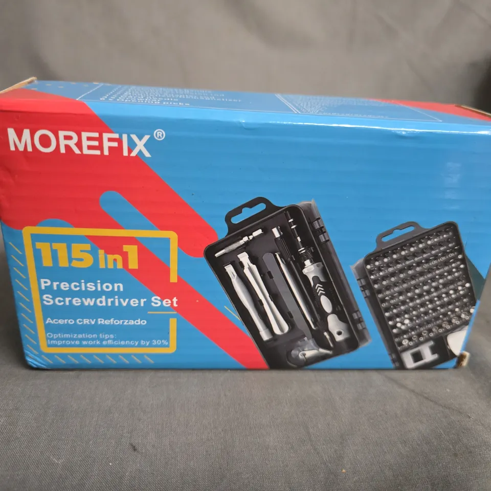 MOREFIX 115-in-1 Precision Screwdriver Set