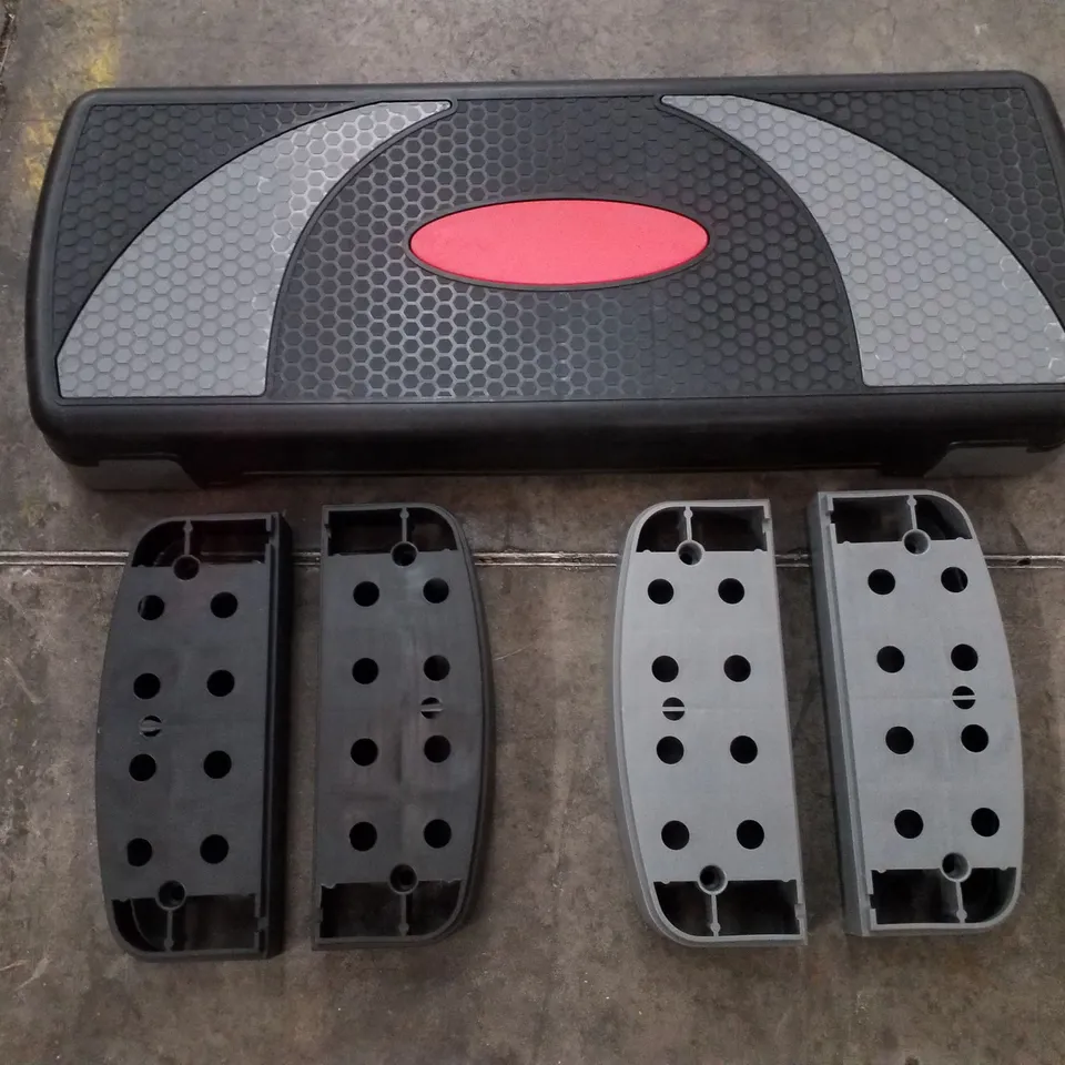ACTIVE FOREVER STEPPERS FOR EXERCISE 3 LEVELS - BLACK/GREY