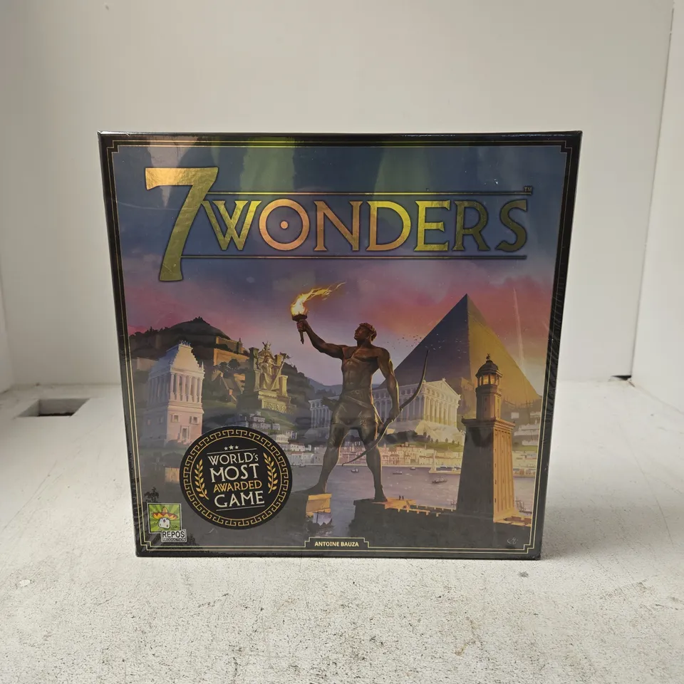 SEALED 7 WONDERS BOARD GAME 