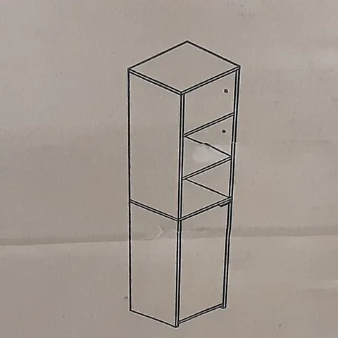 BOXED TALLBOY IN WHITE