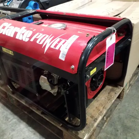 CLARKE PG3800A 3KVA 230V PETROL GENERATOR