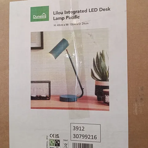 BOXED LILOU INTEGRATED LED DESK LAMP 