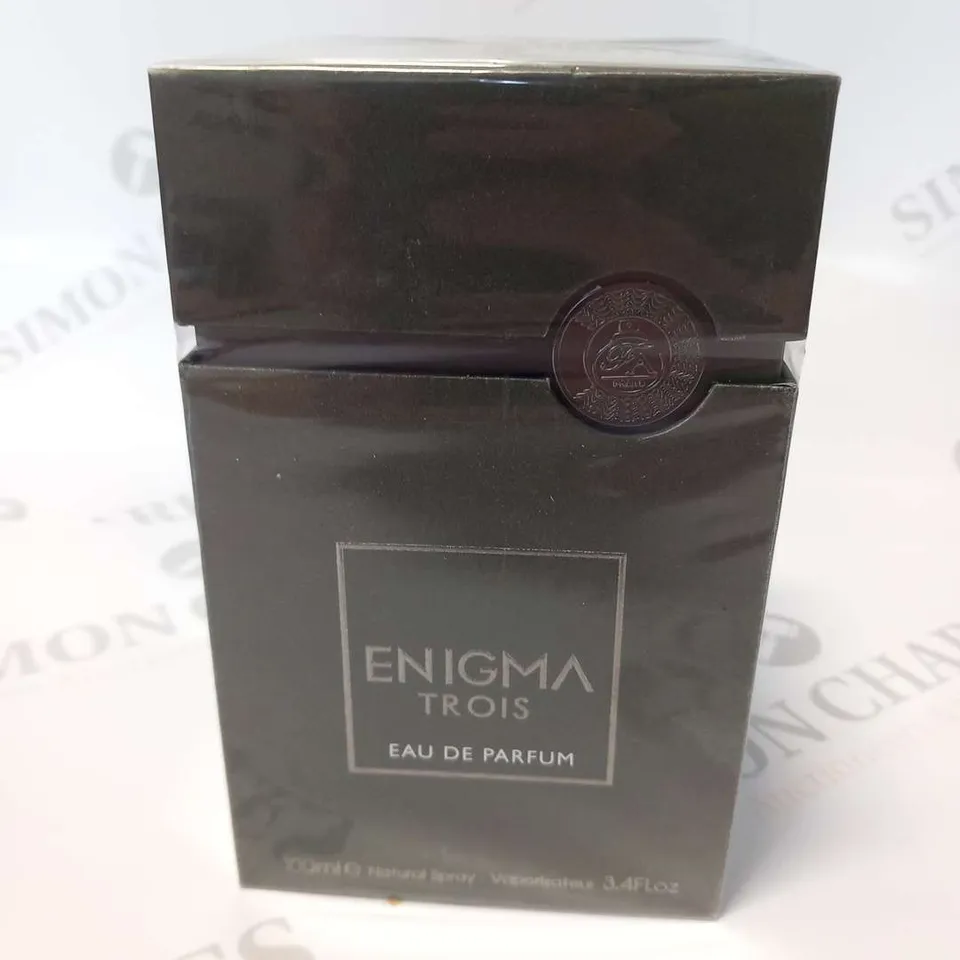 BOXED AND SEALED ENIGMA TROIS EAU DE PARFUM 100ML