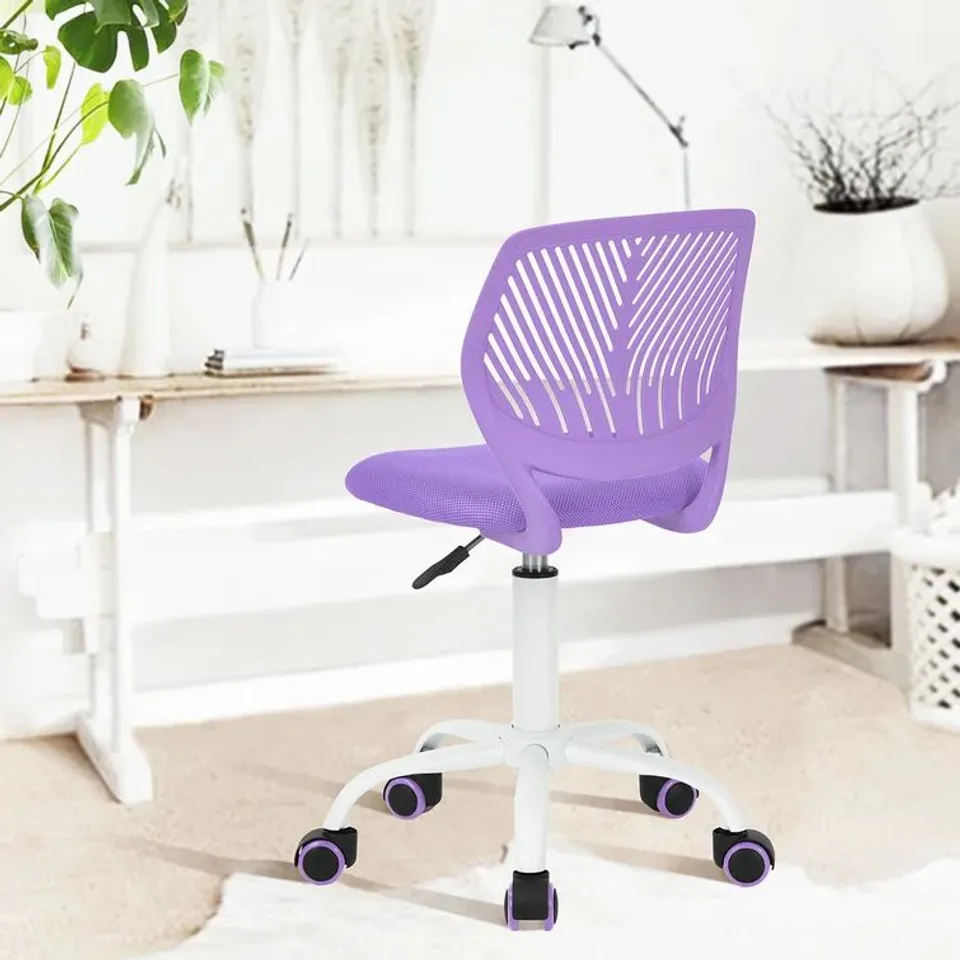 BOXED OSYA PURPLE OFFICE CHAIR
