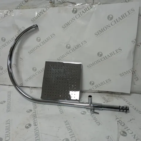 BOXED MAYFAIR WAVE LEVER ADJUSTABLE FIXED RISER AND SQUARE SHOWER HEAD