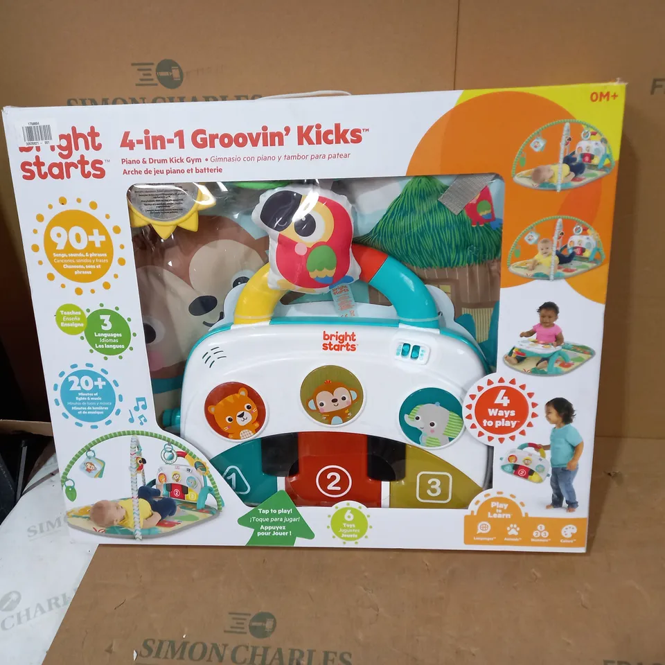 BOXED BRIGHT STARTS 4-IN-1 GROOVIN KICKS
