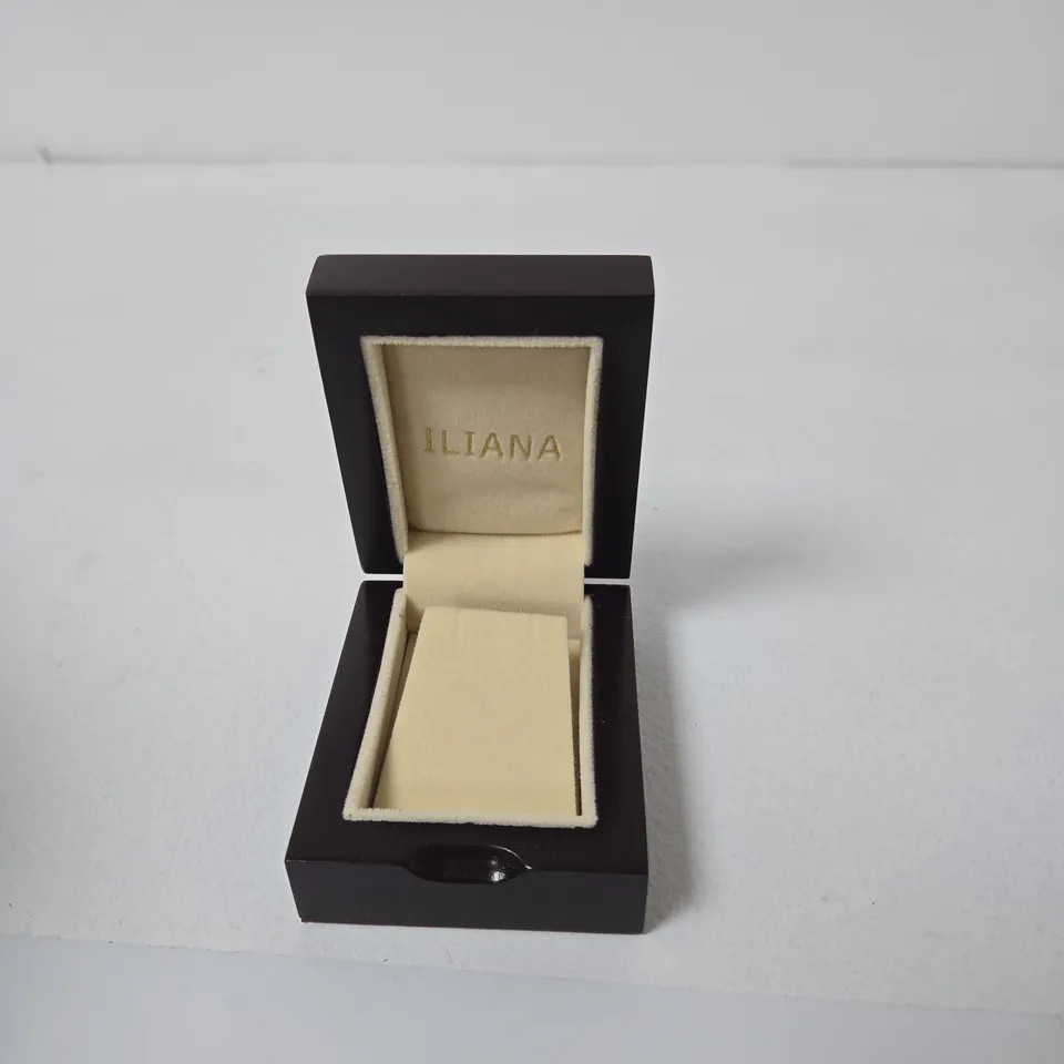 BOX OF APPROXIMATELY 50 RHAPSODY ILIANA WOODEN JEWELLRY BOXES / EARRING BOXES