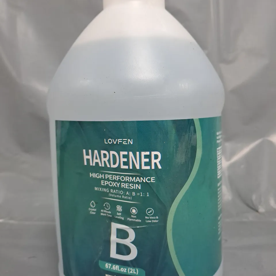 LOVFEN HIGH PERFORMANCE EPOXY RESIN HARDENER (2L) - COLLECTION ONLY