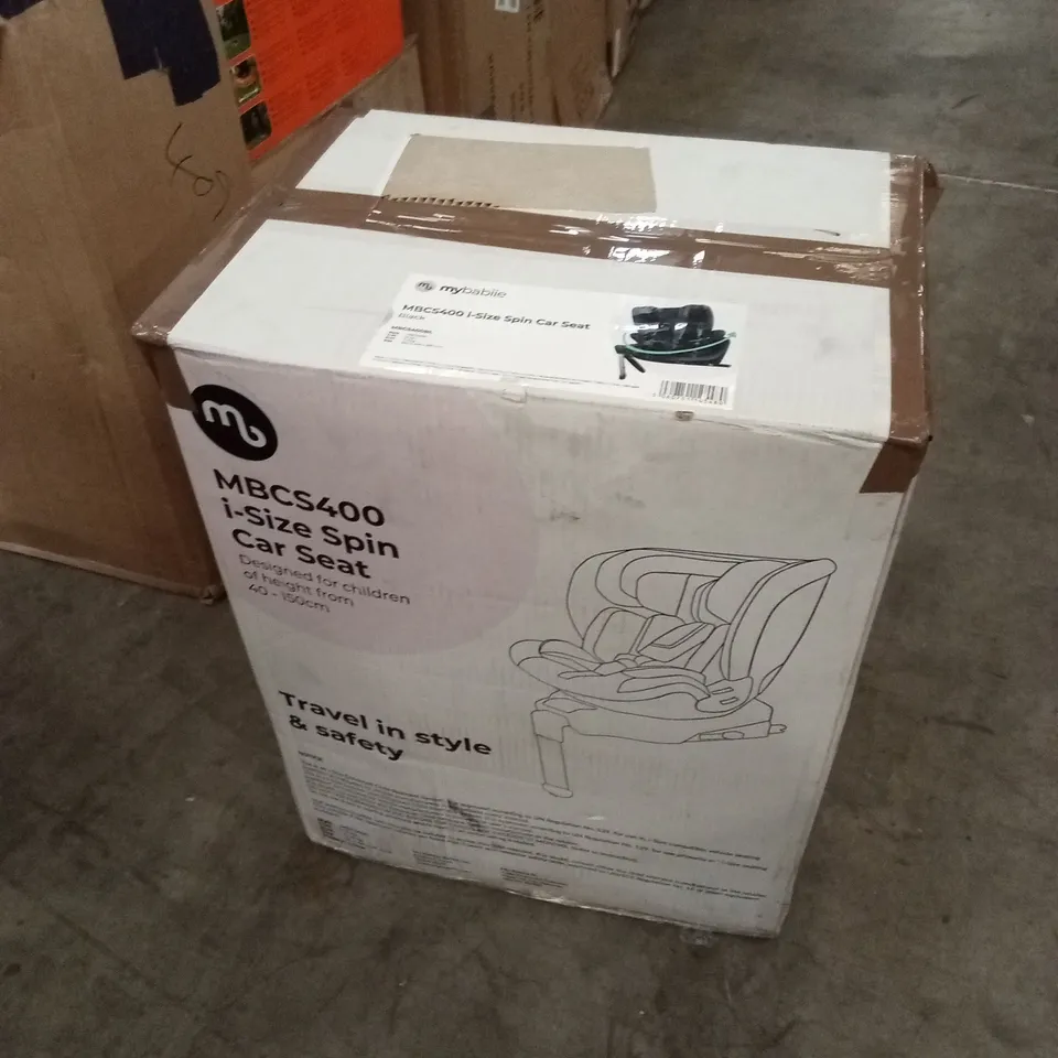 BOXED MY BABIIE MBCS400 I-SIZE SPIN CAR SEAT