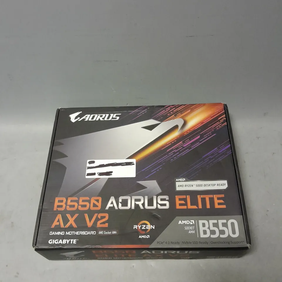 BOXED AORUS B550 ELITE AX V2 GAMING MOTHERBOARD