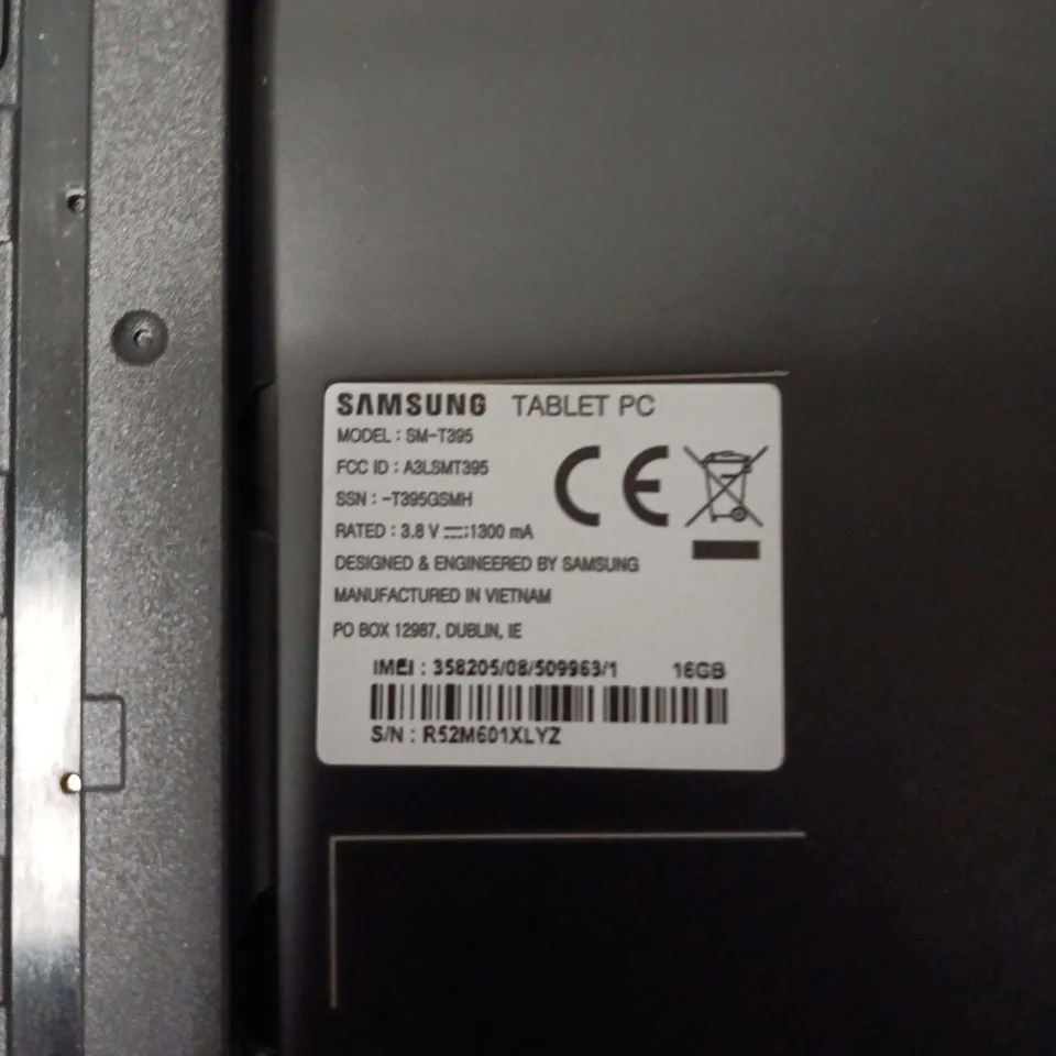 SAMSUNG TABLET PC SM-T395 16GB – BLACK