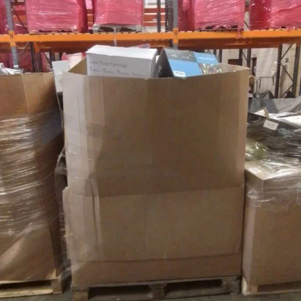 PALLET CONTAINING LARGE QUANTITY OF HIGHSTREET INK CARTRIDGE & TONERS