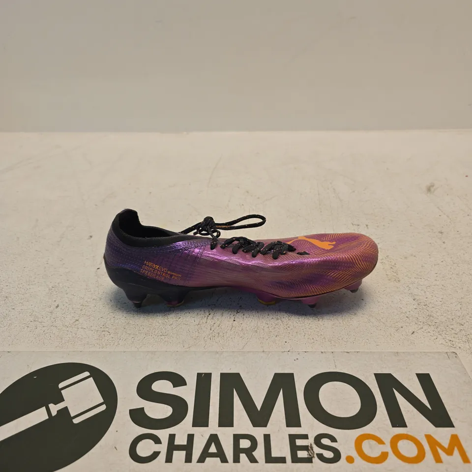 PUMA ULTRA FOOTBALL BOOTS – PURPLE/PINK, UK SIZE 6