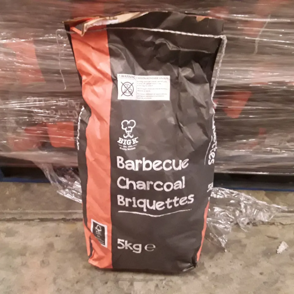 PALLET OF APPROXIMATELY 200 BAGS OF BARBECUE CHARCOAL BRIQUETTES