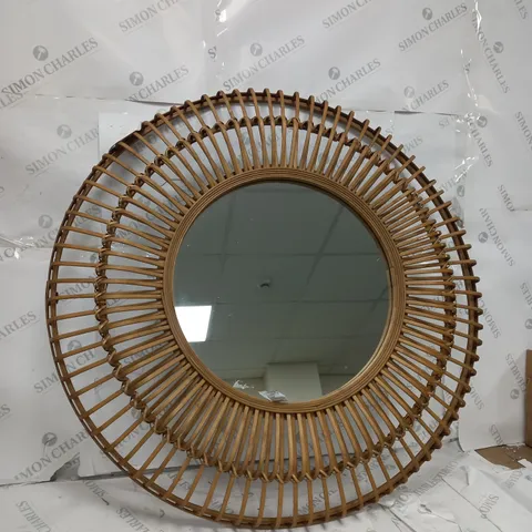 BOXED MY HOME STORIES BAMBOO MIRROR [COLLECTION ONLY]