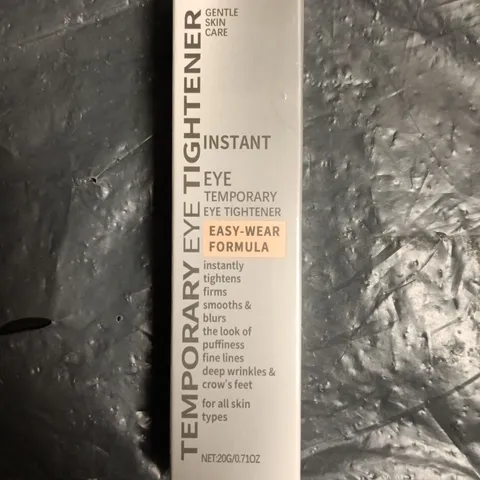 TOTE OF APPROXIMATELY 25 SEALED TEMPORARY EYE TIGHTENER CREAMS 20G PER PACK