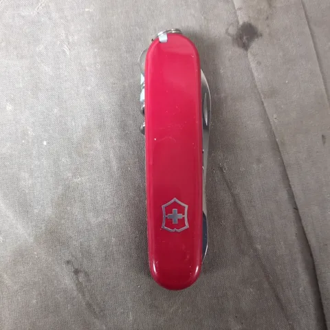 VICTORINOX RED SWISS ARMY KNIFE – MULTI-TOOL