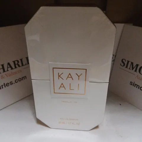 SEALED KAY ALI VANILLA 28 EAU DE PARFUM 50ML