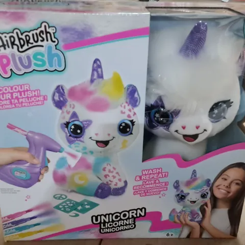 AIRBRUSH PLUSH- UNICORN 