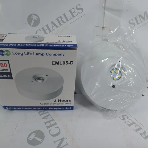 BOXED LONG LIFE LAMP COMPANY EMERGENCY LED LIGHT 